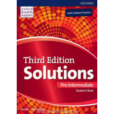 Solutions 3rd Edition Pre-Intermediate Student's Book with Online Practice nyelvkönyv, szótár