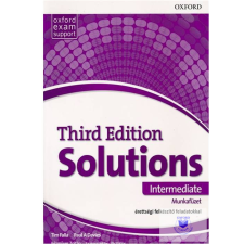  Solutions Intermediate Munkafüzet - Érettségi felkészítő feladatokkal Third Edit idegen nyelvű könyv