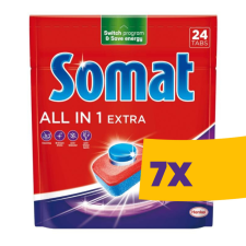Somat All in 1 Extra mosogatógép tabletta 24db (Karton - 7 csomag) tisztító- és takarítószer, higiénia