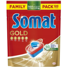 Somat Gold mosogatógép tabletta, 120 db tisztító- és takarítószer, higiénia