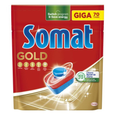 Somat Mosogatógép tabletta SOMAT Gold 70 darab/doboz tisztító- és takarítószer, higiénia