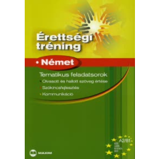 Sominé Hrebik Olga Érettségi Tréning Német nyelvkönyv, szótár