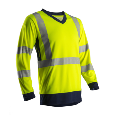  SOMO HI-VIZ SÁRGA HOSSZÚ UJJÚ PÓLÓ CO/PES GRS_S