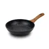 Somogyi 10-144-110 Nava 28cm Wok Serpenyő - Fekete