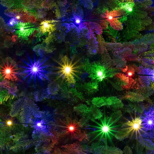 Somogyi 150db színes DOT LED-es fényfüzér 15m (LED158DM) karácsonyfa izzósor
