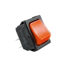Somogyi Billenőkapcsoló világító piros       STV01 villanyszerelés