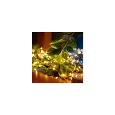 Somogyi Elektronic Micro LED fényfüzér, 50 melegfehér micro LED karácsonyfa izzósor