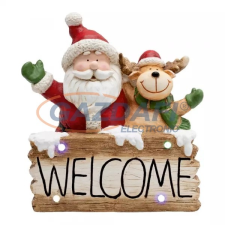 Somogyi KDC 49 LED-es kerámia figura, WELCOME izzó