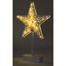Somogyi LED-es Asztali dísz Csillag forma 39cm melegfehér (KAD 20 STAR) karácsonyfa izzósor