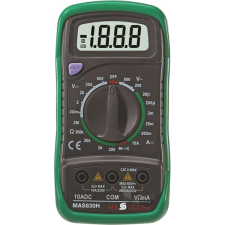 Somogyi MAS 830 digitális multiméter kábel és adapter