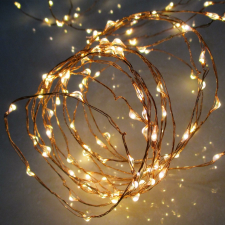 Somogyi Micro LED-es fényfüzér, 80 LED, melegfehér, kültéri kültéri izzósor