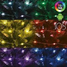 Somogyi ML 200 RGB SMART Micro-LED-es Smart fényfüzér karácsonyfa izzósor