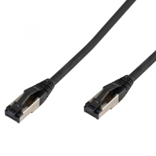 Somogyi STP CAT8 Patch kábel 2.5m Fekete (STP 2,5) kábel és adapter