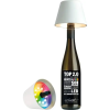 Sompex LED asztali palacklámpa, Sompex Top 2.0 14 cm, fehér