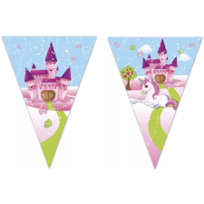 Sonar Unikornis Castle zászlófüzér 2,3 MÉTER party kellék