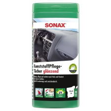 SONAX Műanyagápoló törlőkendők 25db-os Sonax tisztító- és takarítószer, higiénia