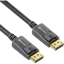 sonero 8K Displayport Kabel 1.4v 1,5 M Fekete kábel és adapter