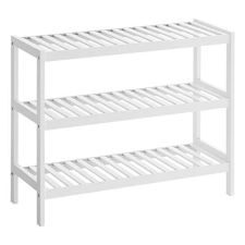Songmics Fehér cipő rendszerező polc 70 x 25 x 55 cm bútor