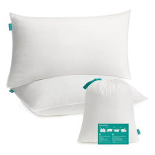 Songmics Párna 50x70 cm 2 db-os készlet, felhőfehér lakástextília