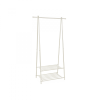 Songmics Ruhatartó állvány cipőtárolóval - 64 x 155 cm - fehér