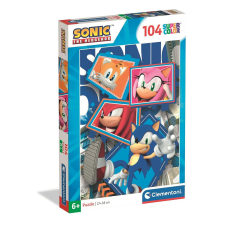  Sonic, a sündisznó 104 db-os puzzle Clementoni puzzle, kirakós