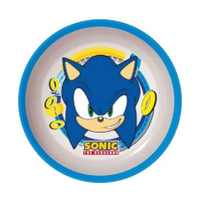 Sonic, a sündisznó műanyag tálka - 14,7x4 cm konyhai eszköz