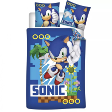 Sonic, a sündisznó Sonic a sündisznó Coin Chase ágyneműhuzat 140×200cm, 63×63 cm microfibre lakástextília