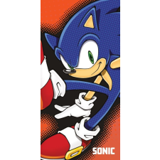 Sonic, a sündisznó Sonic a sündisznó fürdőlepedő, strand törölköző 70x140cm lakástextília
