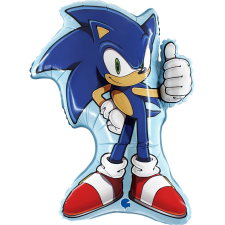 Sonic, a sündisznó Sonic a sündisznó Larrikin fólia lufi 71 cm party kellék