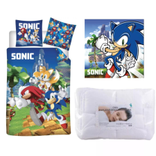 Sonic, a sündisznó Sonic a sündisznó ovis ágynemű szett kéztörlővel lakástextília