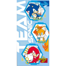 Sonic, a sündisznó Sonic a sündisznó Team fürdőlepedő, strand törölköző 70x140cm lakástextília