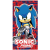 Sonic, a sündisznó Sonic a sündisznó Velocity Mode fürdőlepedő, strand törölköző 70x140 cm (Fast Dry)