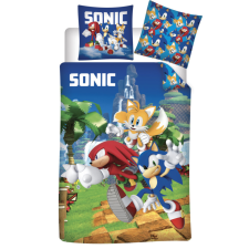 Sonic , a sündisznó Speedy Dreams ágyneműhuzat 140×200cm, 70×90 cm lakástextília