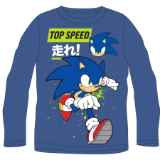 Sonic Sonic hosszú ujjú póló 3-4 év (104 cm) gyerek póló