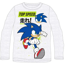 Sonic Sonic hosszú ujjú póló szürke 7 év (122 cm) gyerek póló