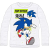 Sonic Sonic hosszú ujjú póló szürke 7 év (122 cm)