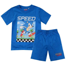 Sonic Sonic rövid nyári pizsama 4-5 év (110 cm)