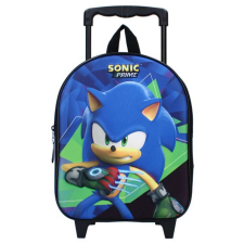 Sonic Troler 3d Sonic Prime time, méretei 32cm x 26x cm x 11cm iskolatáska