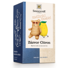 Sonnentor - Ginger Lemon, adagolt tea, BIO, 18 db  *CZ-BIO-002 tanúsítvány gyógytea