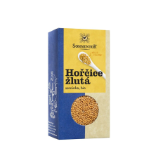 Sonnentor mustársárga mag, BIO, 120 g *CZ-BIO-002 tanúsítvány alapvető élelmiszer
