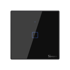 Sonoff Érintőképernyős kapcsoló WiFi + RF 433 T3 EU TX (1 csatornás) okos kiegészítő