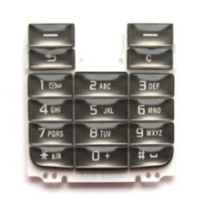Sony Ericsson T630, Gombsor (billentyűzet), szürke mobiltelefon, tablet alkatrész