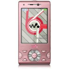 Sony Ericsson W995 +billentyűzet, Előlap, rózsaszín mobiltelefon, tablet alkatrész