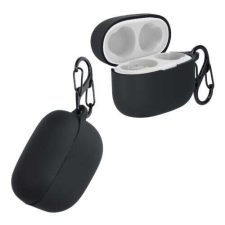 Sony LinkBuds S fejhallgatótok, Kwmobile, Fekete, Szilikon, 59038.01 fülhallgató, fejhallgató tok