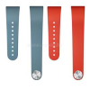 Sony pótszíj 2db (egyedi méret, szilikon, állítható) PIROS/SÖTÉTKÉK Smartband SWR30 (SONY_SWR310)