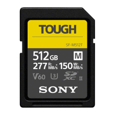 Sony Sony 512GB SDXC Tough M UHS-II CL10 U3 V60 memóriakártya
