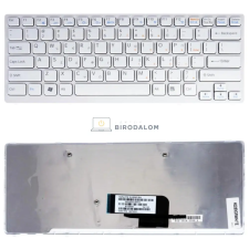 Sony VAIO VPC-CW, VPCCW gyári billentyűzet, fehér (GR kiosztás) laptop alkatrész