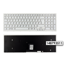 Sony VPC VPC-EB1E1E fehér magyar laptop billentyűzet laptop alkatrész
