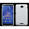 Sony Xperia E4 E2105, Szilikon tok, S-Case, fehér