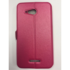 Sony Xperia E4G E2003 pink rózsaszín szilikon keretes könyvtok tok és táska